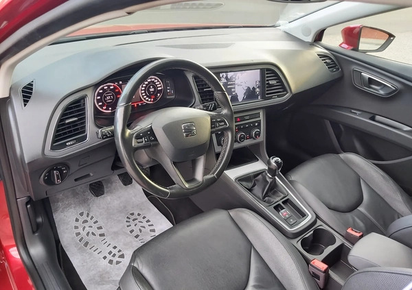 Seat Leon cena 54900 przebieg: 102000, rok produkcji 2018 z Czarnków małe 497